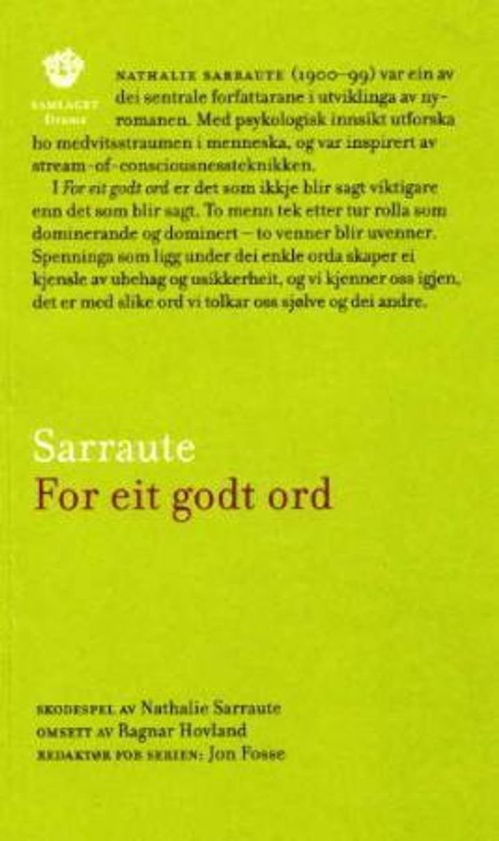 For eit godt ord