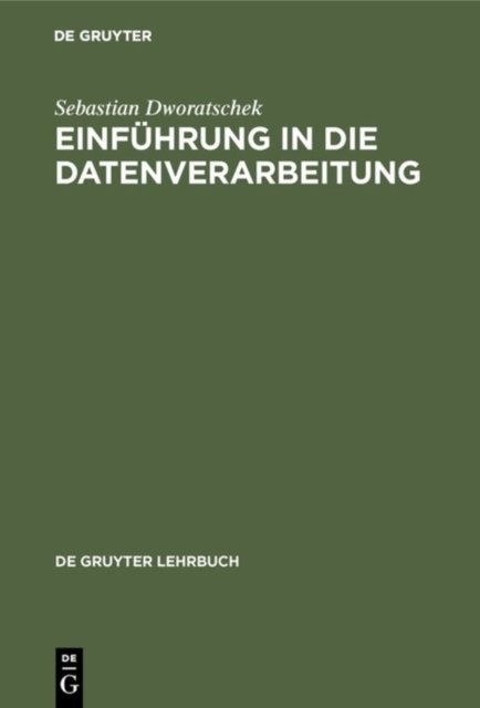 Einfuhrung in die Datenverarbeitung