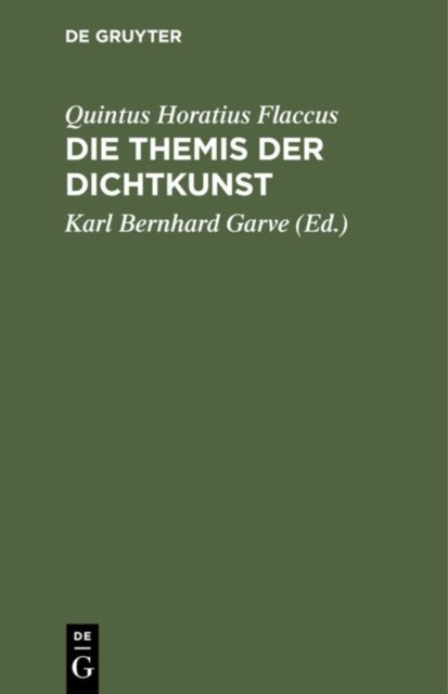 Die Themis Der Dichtkunst