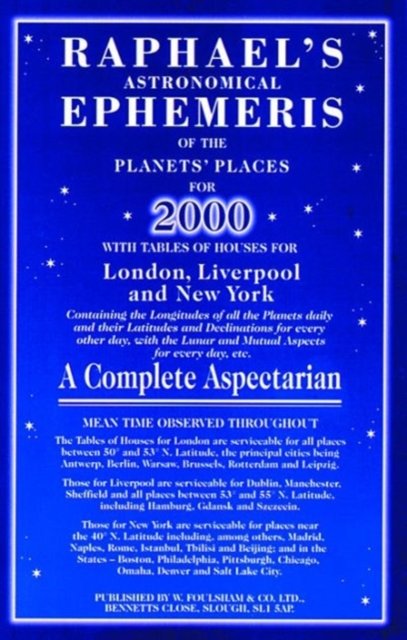 Raphael's Astronomical Ephemeris