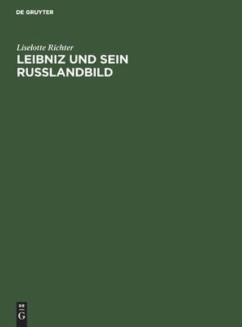 Leibniz Und Sein Russlandbild