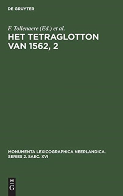 Het Tetraglotton van 1562, 2