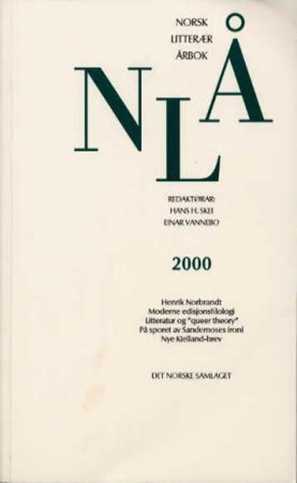 Norsk litterær årbok 2000