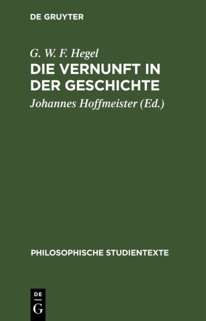 Vernunft in der Geschichte