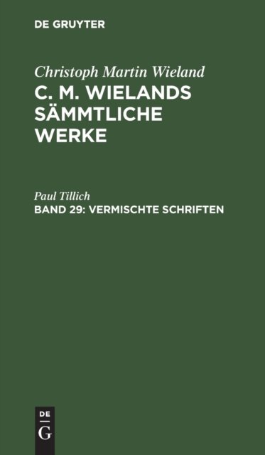 Vermischte Schriften