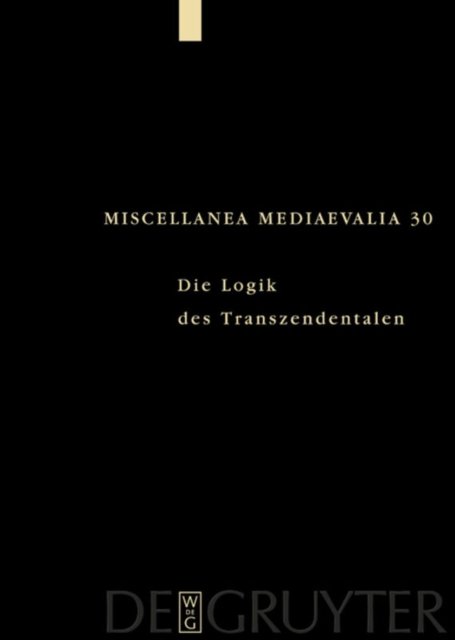 Logik des Transzendentalen