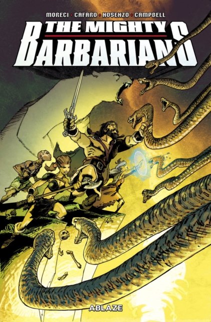 MIGHTY BARBARIANS TPB
