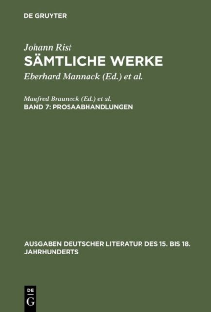 Prosaabhandlungen