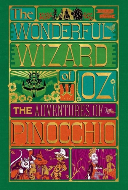 Adventures of Pinocchio and Wonderful Wizard of Oz, MinaLima Illus.  Box Set