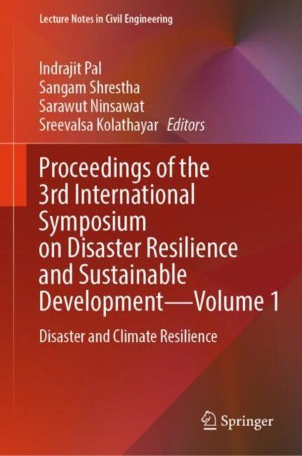 Proceedings of the 3rd International Symposium on Disaster Resilience and Sustainable Development—Volume 1