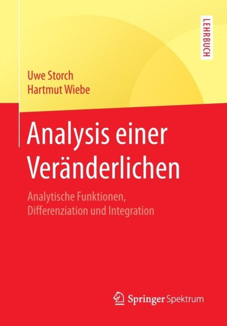 Analysis einer Veranderlichen