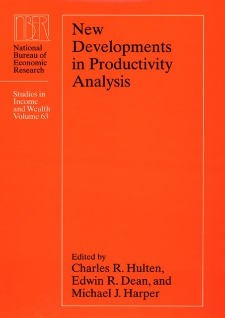New Developments in Productivity Analysis