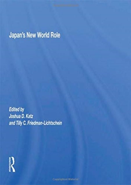 Japan''s New World Role