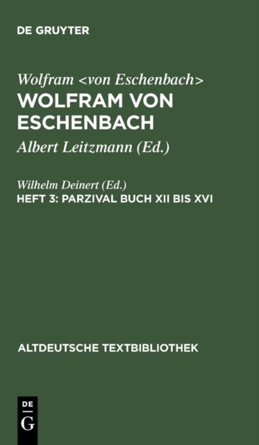 Parzival Buch XII Bis XVI
