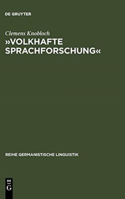 »Volkhafte Sprachforschung«