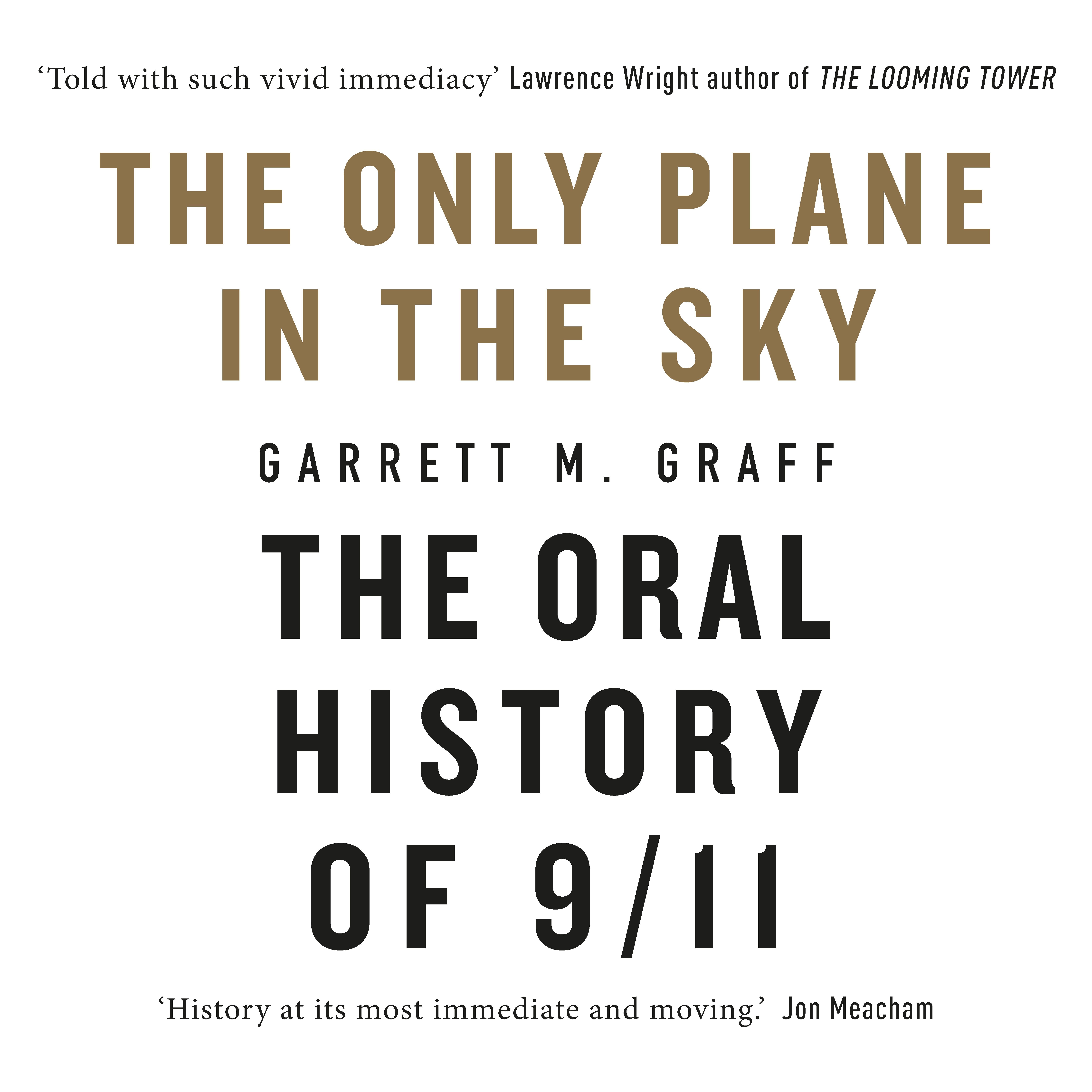 The Only Plane in the Sky