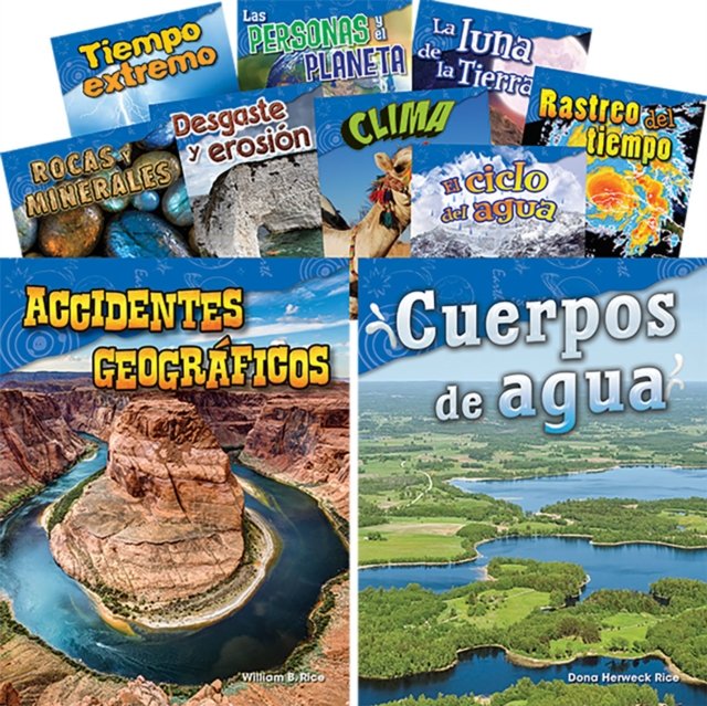 Let''s Explore Earth & Space Science Grades 2-3 Spanish, 10-Book Set