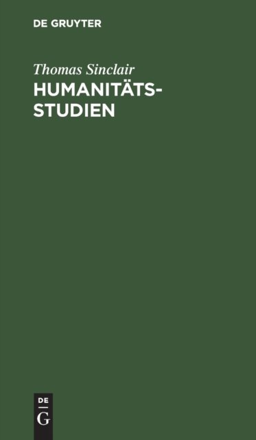 Humanitatsstudien