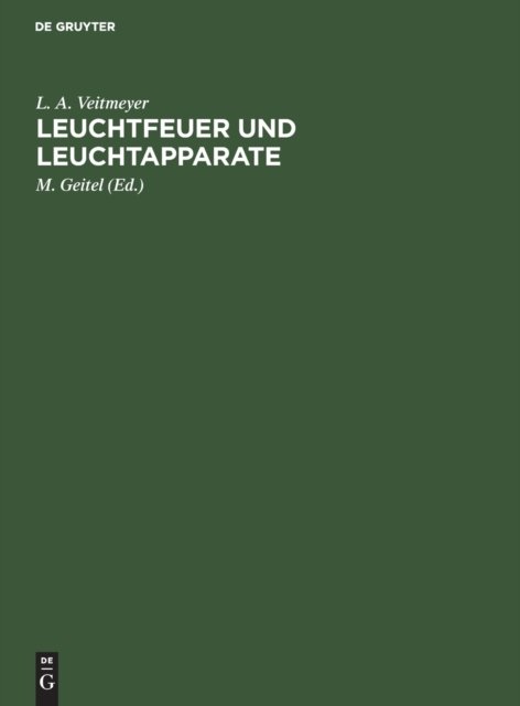 Leuchtfeuer Und Leuchtapparate