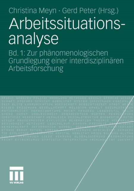 Arbeitssituationsanalyse
