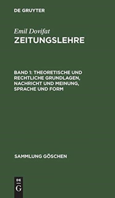 Theoretische Und Rechtliche Grundlagen, Nachricht Und Meinung, Sprache Und Form