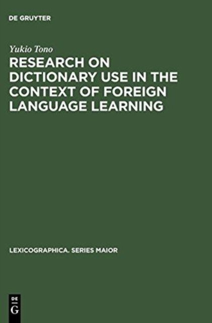Research on Dictionary Use in the Context of Foreign Language Learning