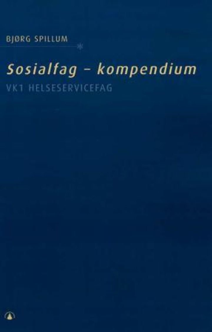Sosialfag - kompendium VK1 : helseservicefag