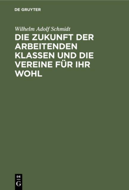 Zukunft der arbeitenden Klassen und die Vereine für ihr Wohl