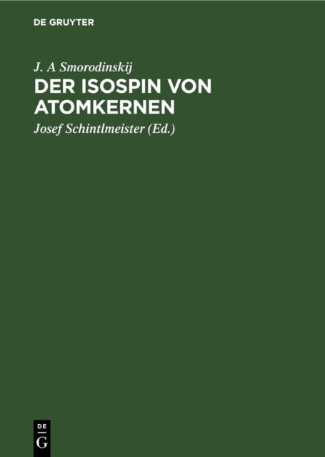 Isospin von Atomkernen