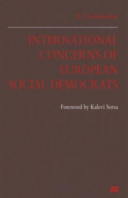 International Concerns of European Social Democrats
