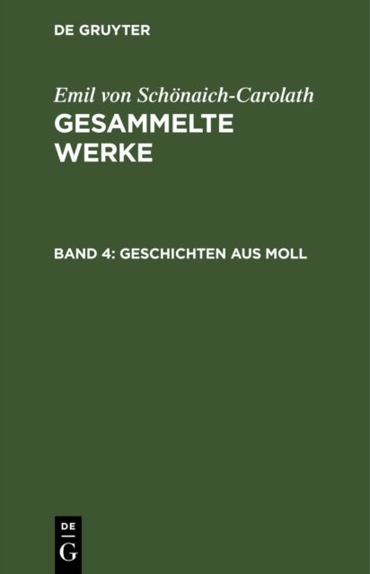 Geschichten Aus Moll