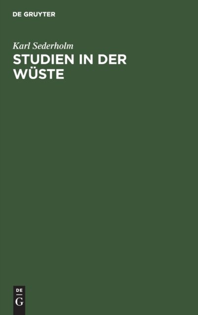 Studien in Der Wüste