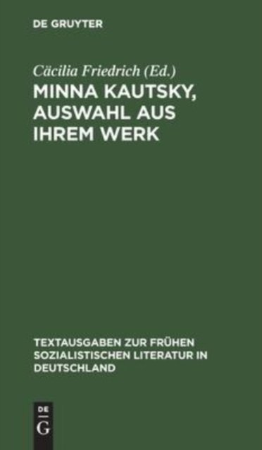 Minna Kautsky, Auswahl Aus Ihrem Werk