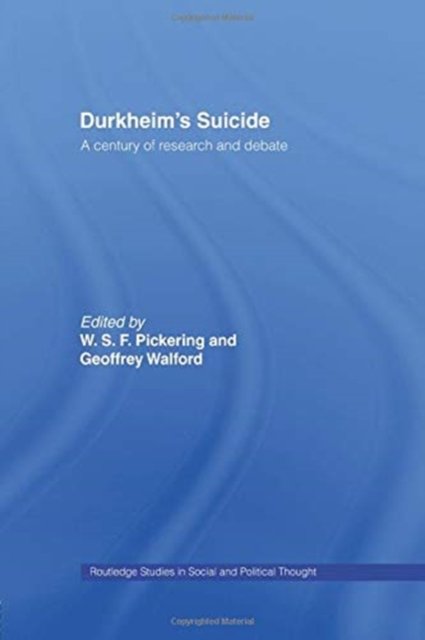 Durkheim's Suicide