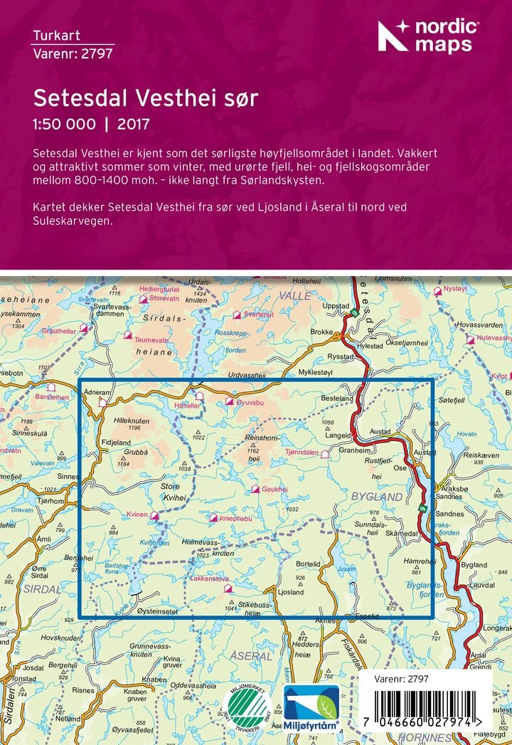 Setesdal Vesthei Sør