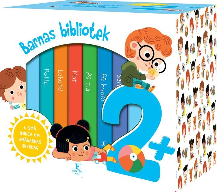 Barnas Bibliotek 2+ - 6 små bøker om småbarnas hverdag