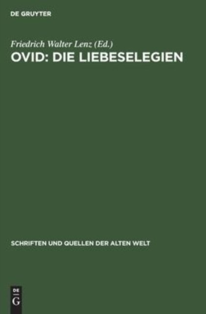 Ovid: Die Liebeselegien