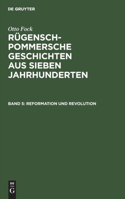Reformation Und Revolution
