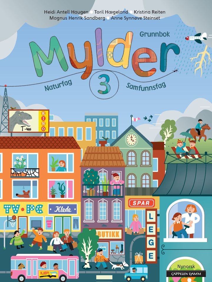 Mylder 3 - Grunnbok : naturfag, samfunnsfag