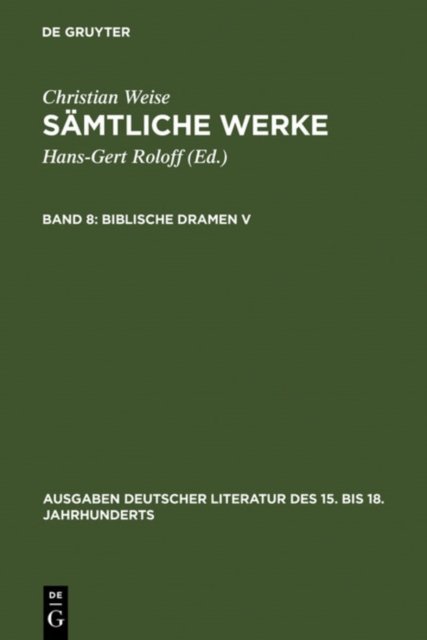 Biblische Dramen V