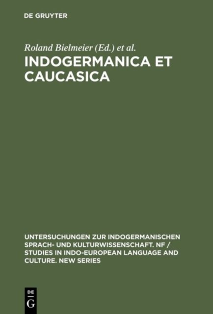 Indogermanica Et Caucasica