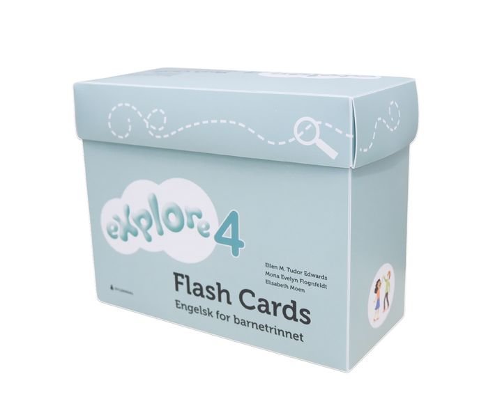Explore 4. Flash cards. Engelsk for barnetrinnet