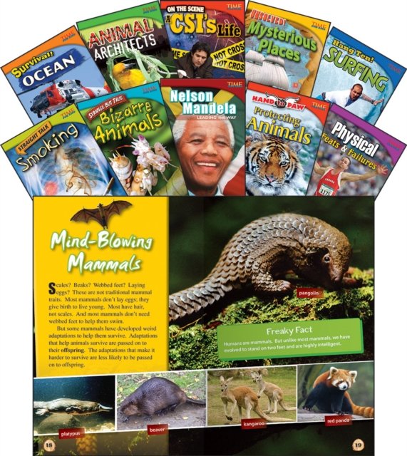 TIME FOR KIDS(R) Informational Text Grade 4 Readers Set 2 10-Book Set
