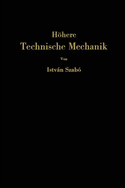 Hohere technische Mechanik