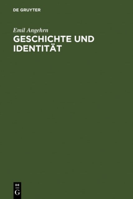 Geschichte Und Identitat