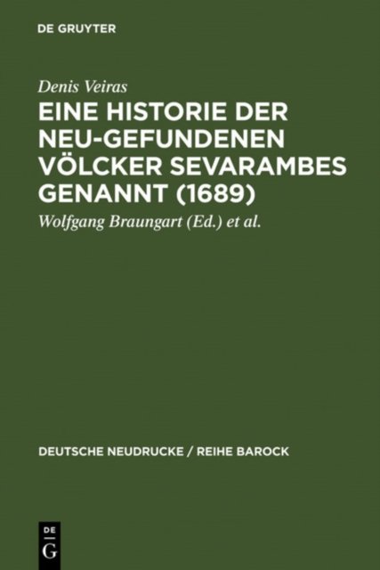Eine Historie der Neu-gefundenen Volcker Sevarambes genannt (1689)