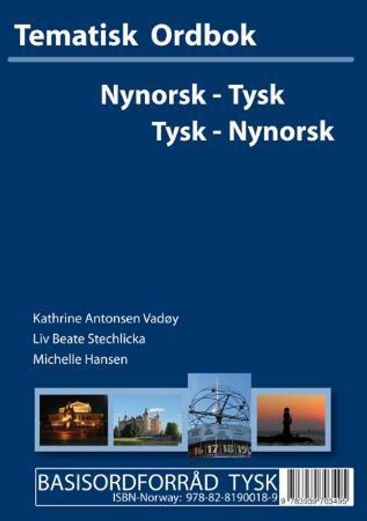 Tysk-nynorsk, nynorsk-tysk tematisk ordbok