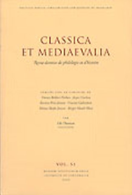 Classica et Mediaevalia