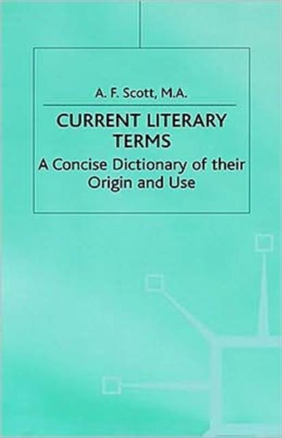 Current Literary Terms