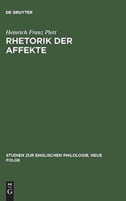 Rhetorik Der Affekte